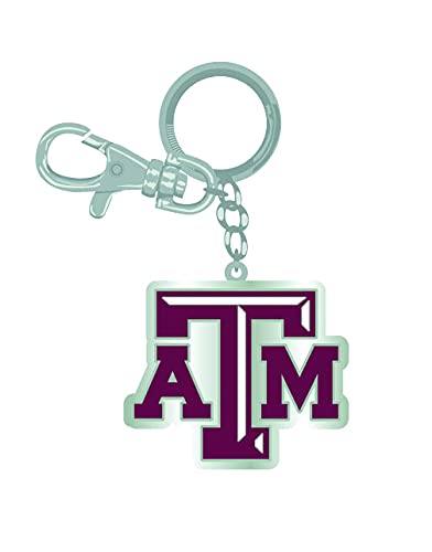 Texas A&M Keychain Aggies Zamac Logo
